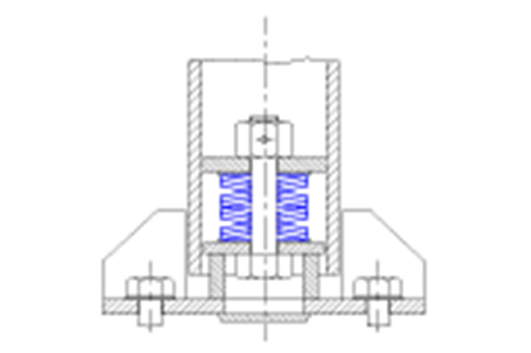 isolation device for large-scale construct
